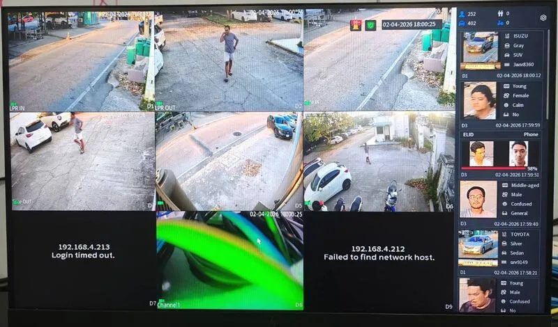 กล้องอ่านทะเบียน AI